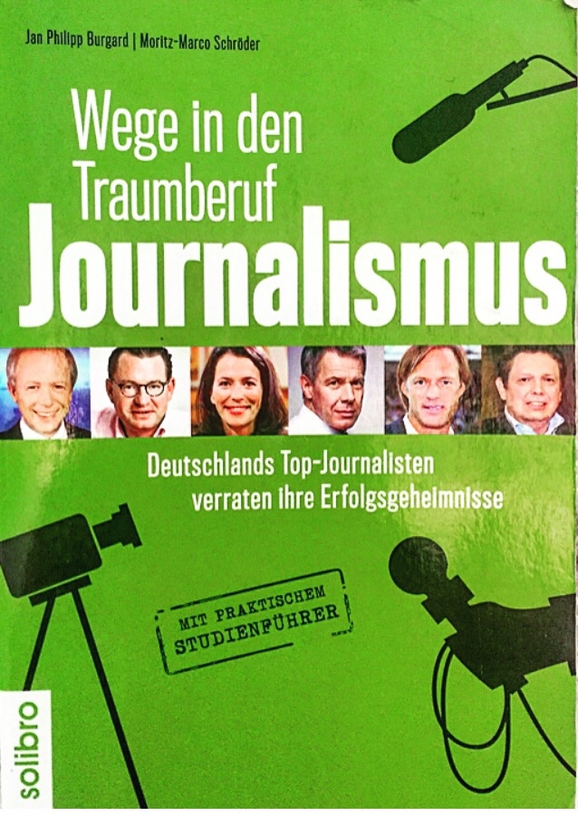 Buch-Cover "Wege in den Traumberuf Journalismus"