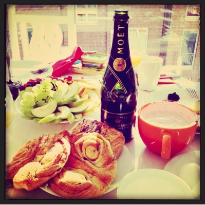 ..Was gibt es schöneres, als einen entspannten Sonntags-Brunch? :)