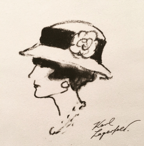 Coco, Chanel, CocoChanel, Karrikatur, Zeichnung, KarlLagerfeld, Fashion, Mode, Lifestyle, style